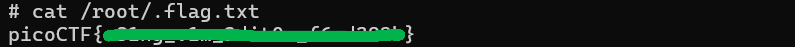picoCTF Permissions flag