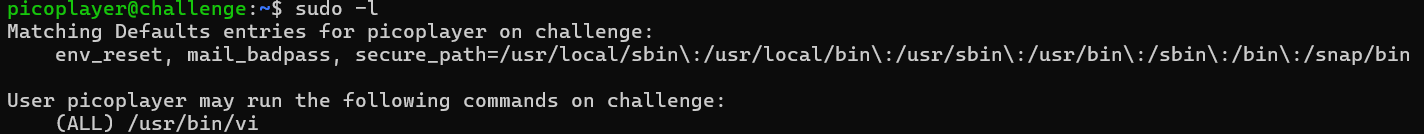 picoCTF Permissions sudo